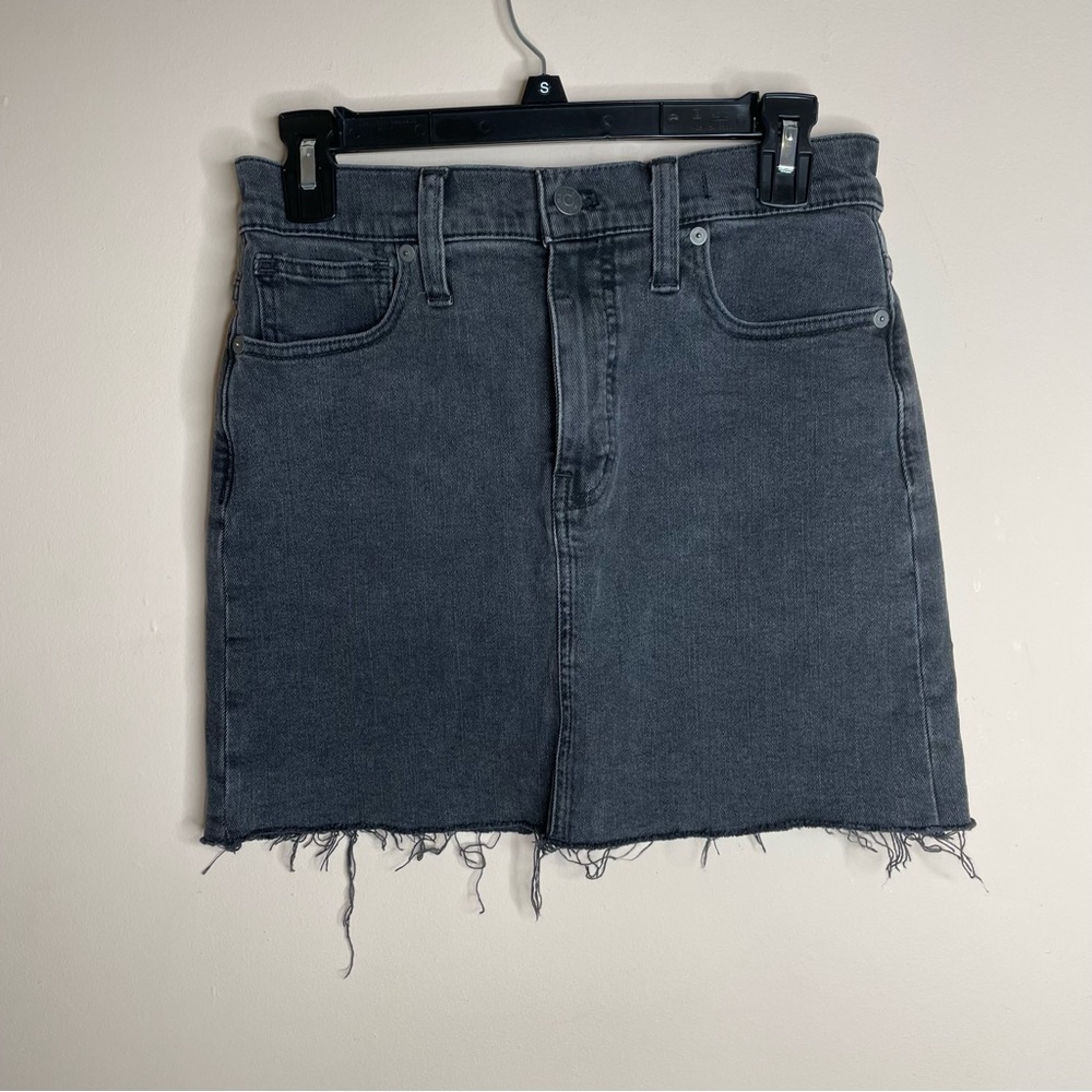 Madewell denim skirt